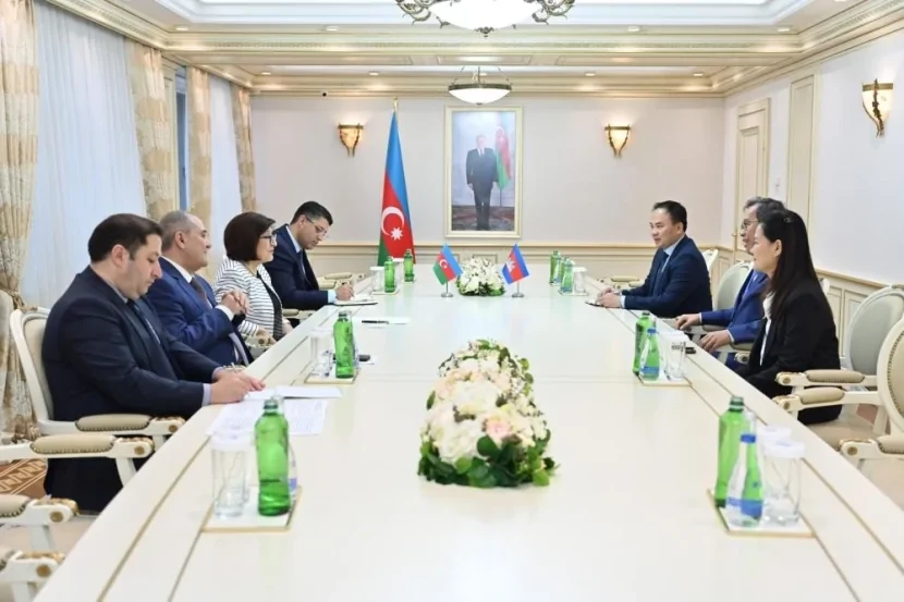 Sahibə Qafarova Thun Vathana ilə görüşüb&nbsp;