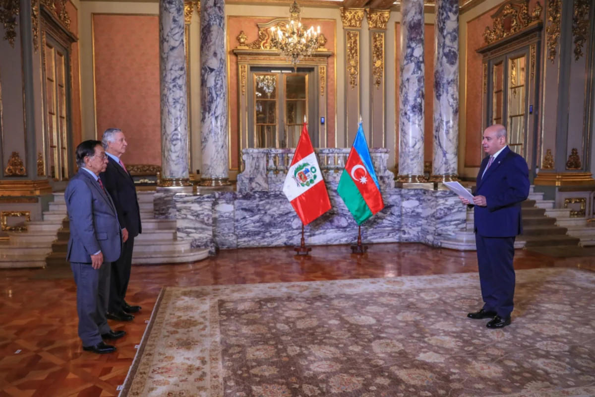 Peru Prezidenti Azərbaycan səfirinin etimadnaməsini qəbul edib 