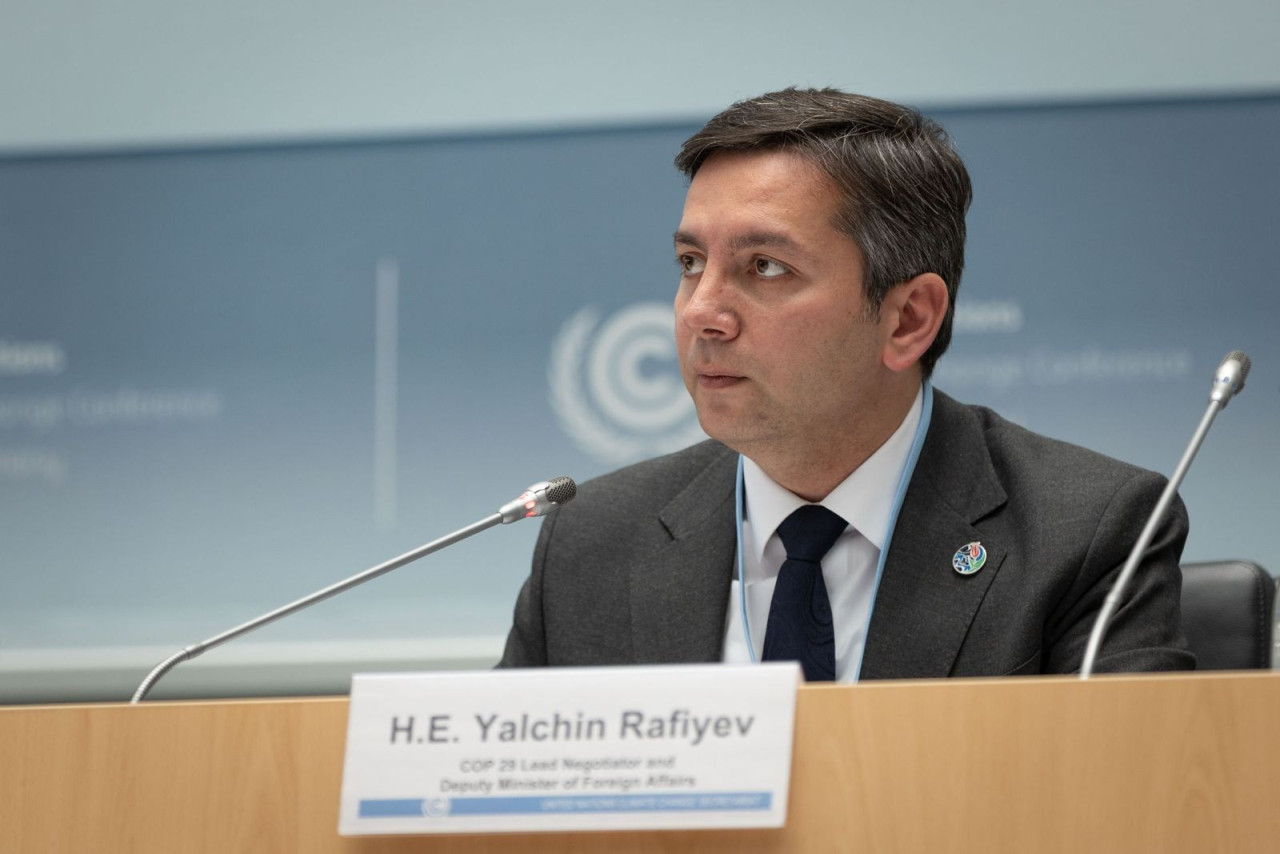 Yalçın Rəfiyev İqlim Danışıqları üzrə Bonn sessiyasında iştirak edib