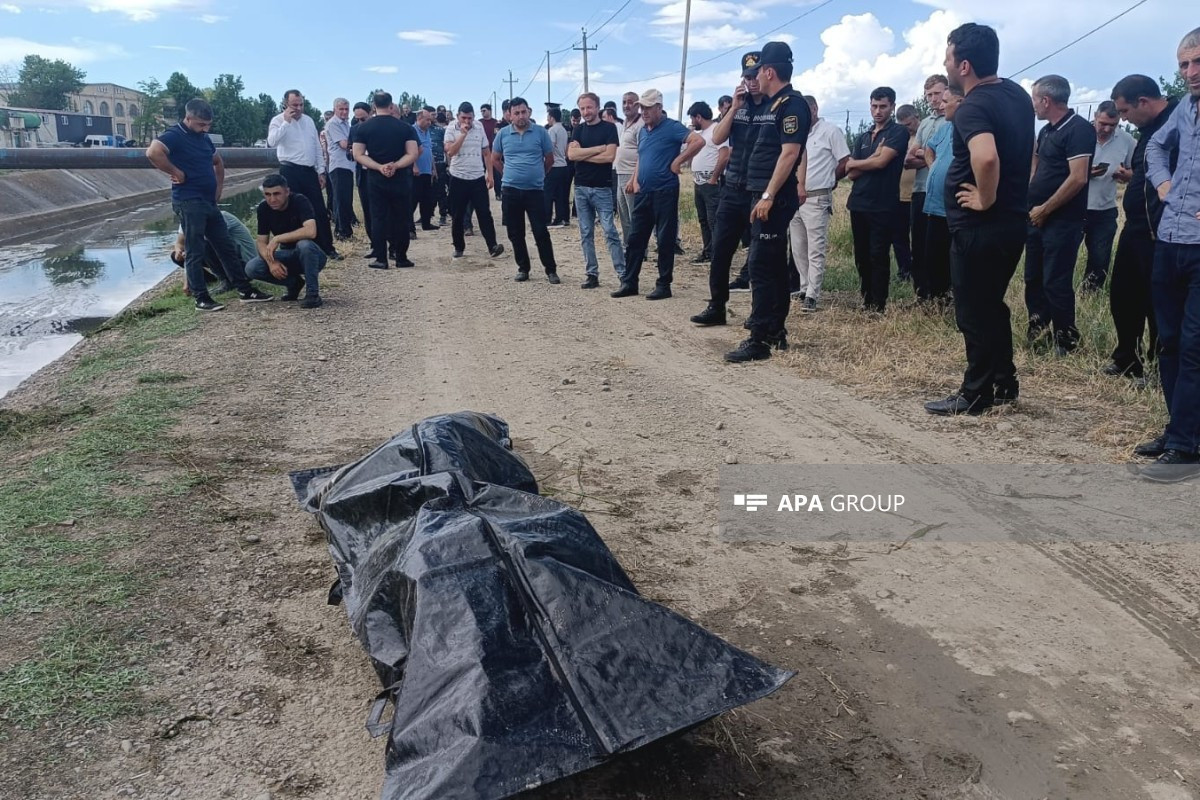 Tovuzda kanalda meyit tapılıb&nbsp;
