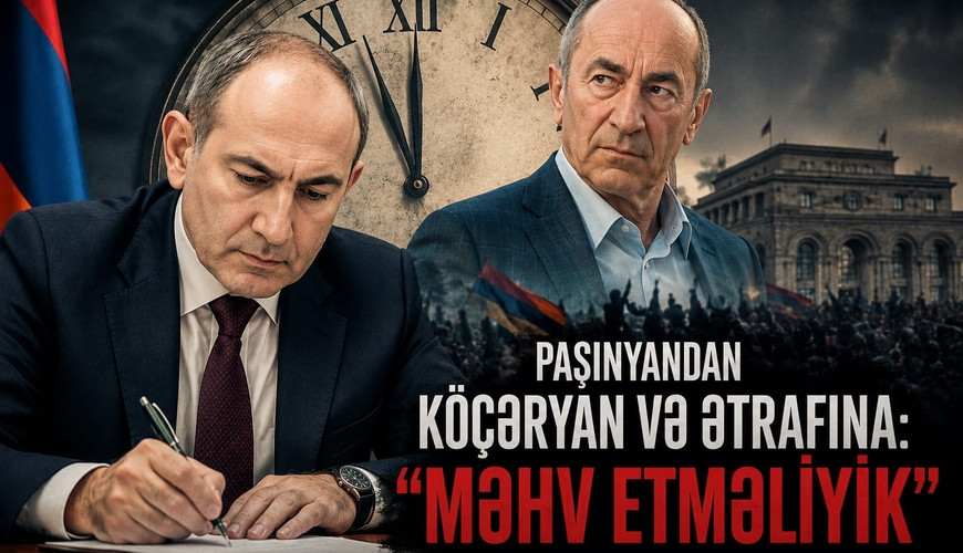 Paşinyandan Köçəryana: \"Meydana çıxın, görüm neçə nəfərsiniz”