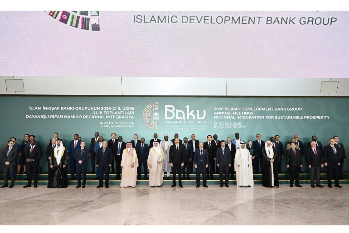 Bakıda İslam İnkişaf Bankı Qrupunun İllik Toplantılarının açılış mərasimi keçirilir, Prezident İlham Əliyev tədbirdə iştirak edir&nbsp;