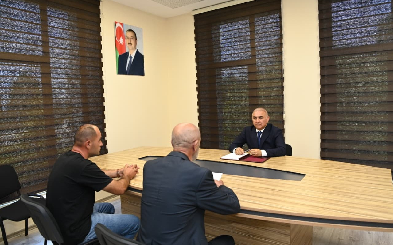 Vüqar Əhmədov Qax və Zaqatala sakinləri ilə görüşüb&nbsp;