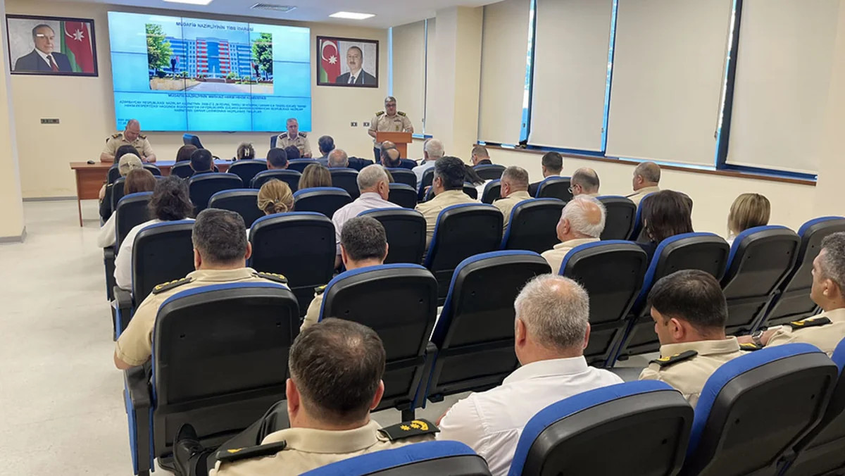 Müdafiə Nazirliyinin Tibb İdarəsində müşavirə keçirilib