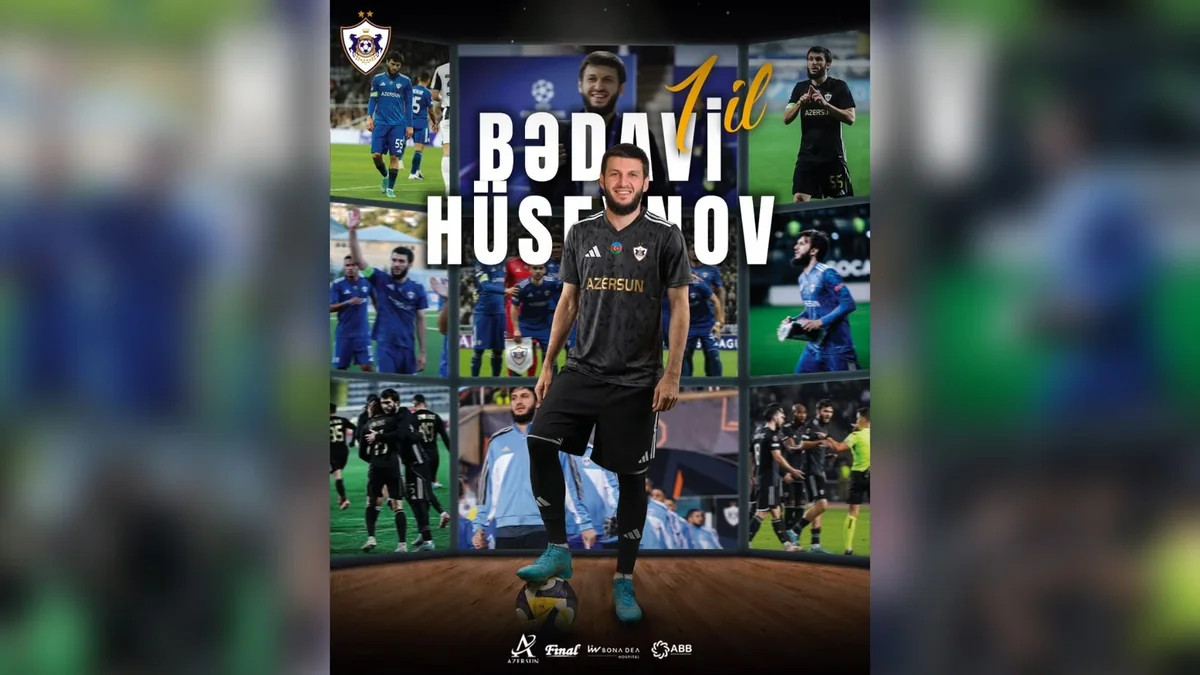 \"Qarabağ\" Bədavi Hüseynovla müqavilə müddətini uzadıb&nbsp;