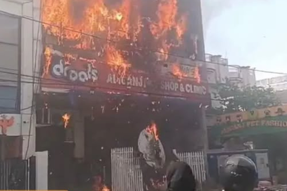 Hindistanda hazırlıq mərkəzində yanğında azı 13 nəfər həlak oldu