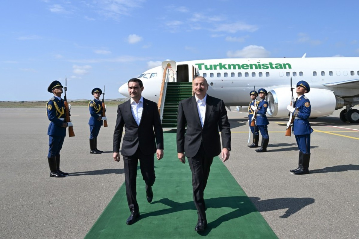 Türkmənistan Prezidenti Füzulidə səfərdədir 
