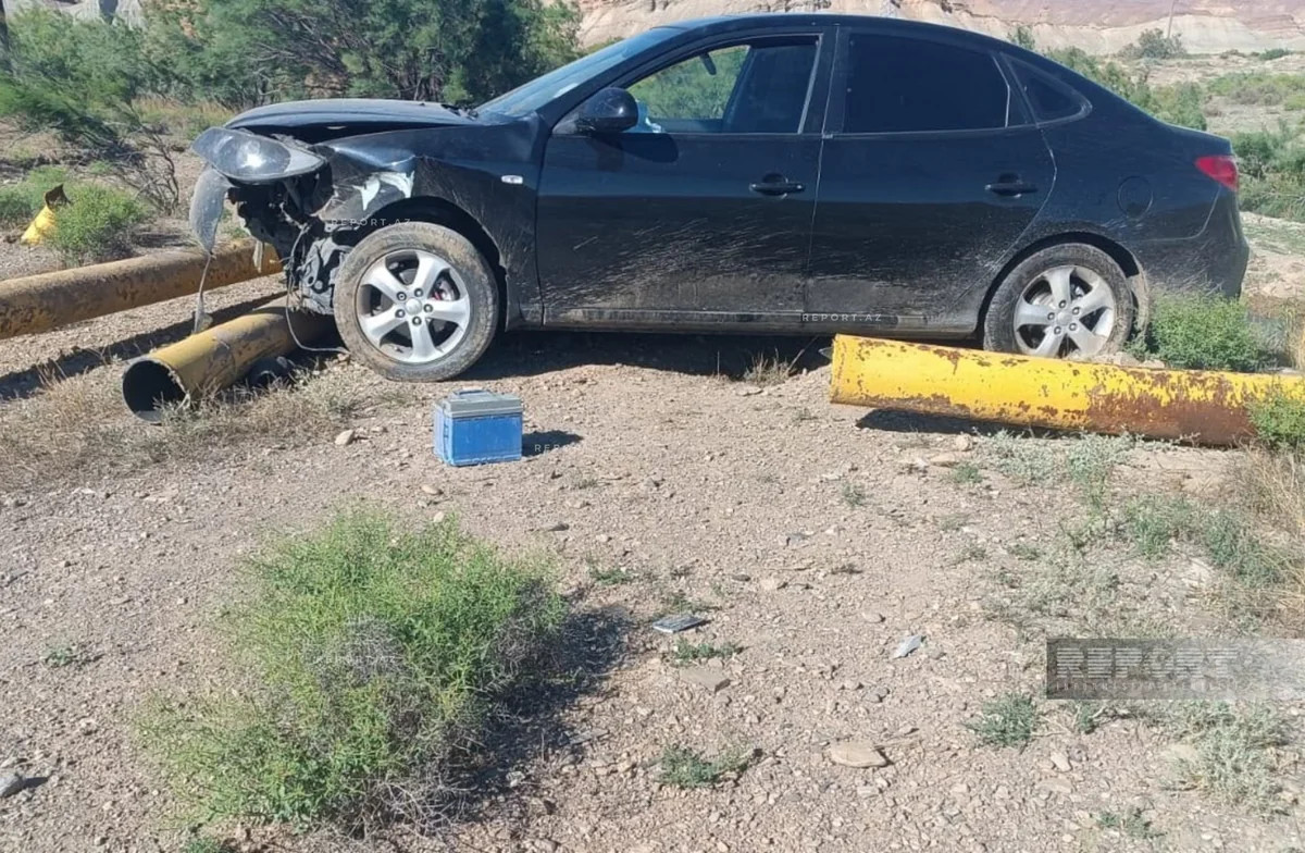 Ordubadda avtomobil qaz xəttinə çırpılıb, təchizat dayandırılıb&nbsp;