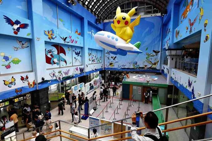 Yaponiyada \"Pokemon\" hava limanı açıldı