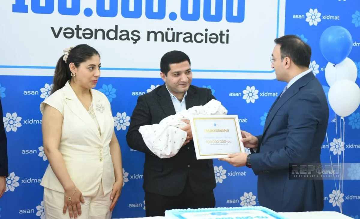 \"ASAN xidmət\"ə 100 milyonuncu müraciət qeydə alınıb&nbsp;