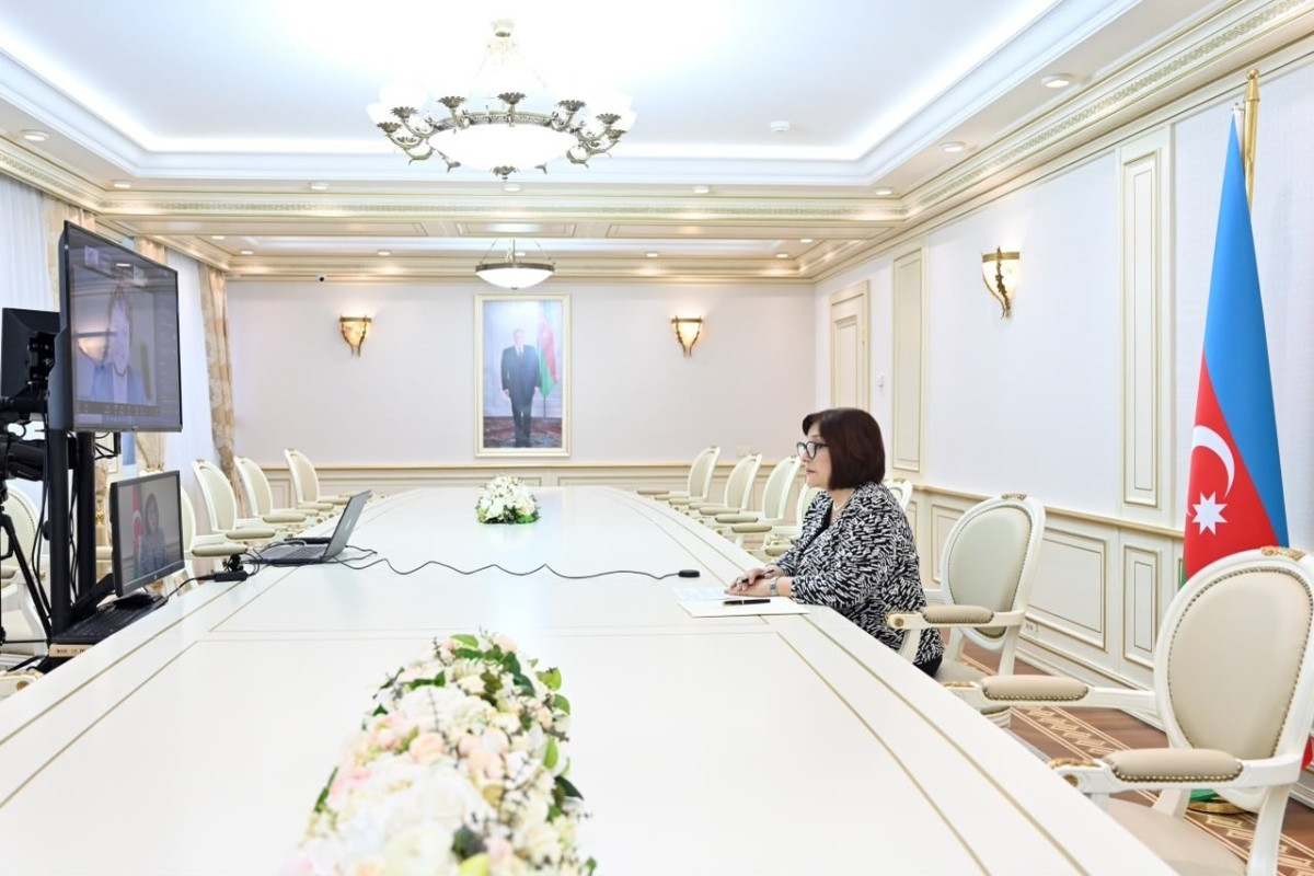 Sahibə Qafarova Pİ-nin yüksək səviyyəli dialoqunda çıxış edib&nbsp;