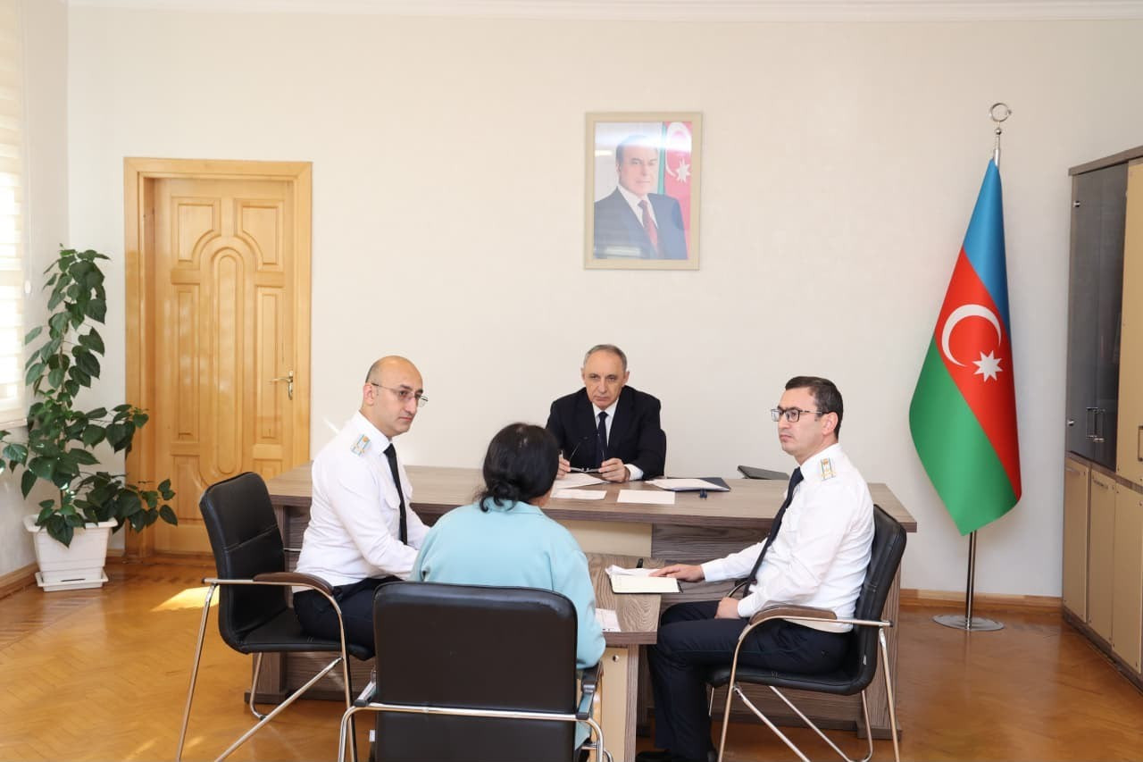 Baş prokuror Balakən rayonunda vətəndaşları qəbul edib&nbsp;