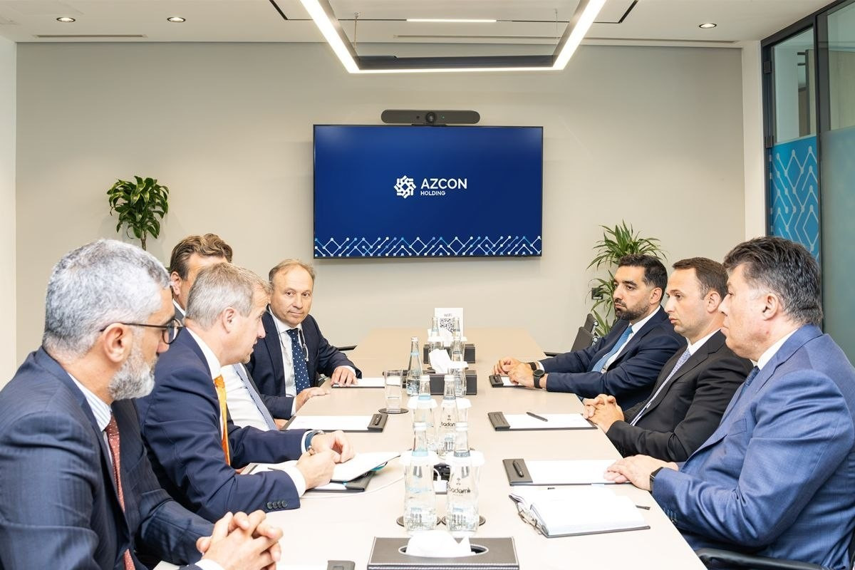 AZCON Holding-in icraçı direktoru Niderland şirkətinin səhmdarı ilə görüşüb&nbsp;