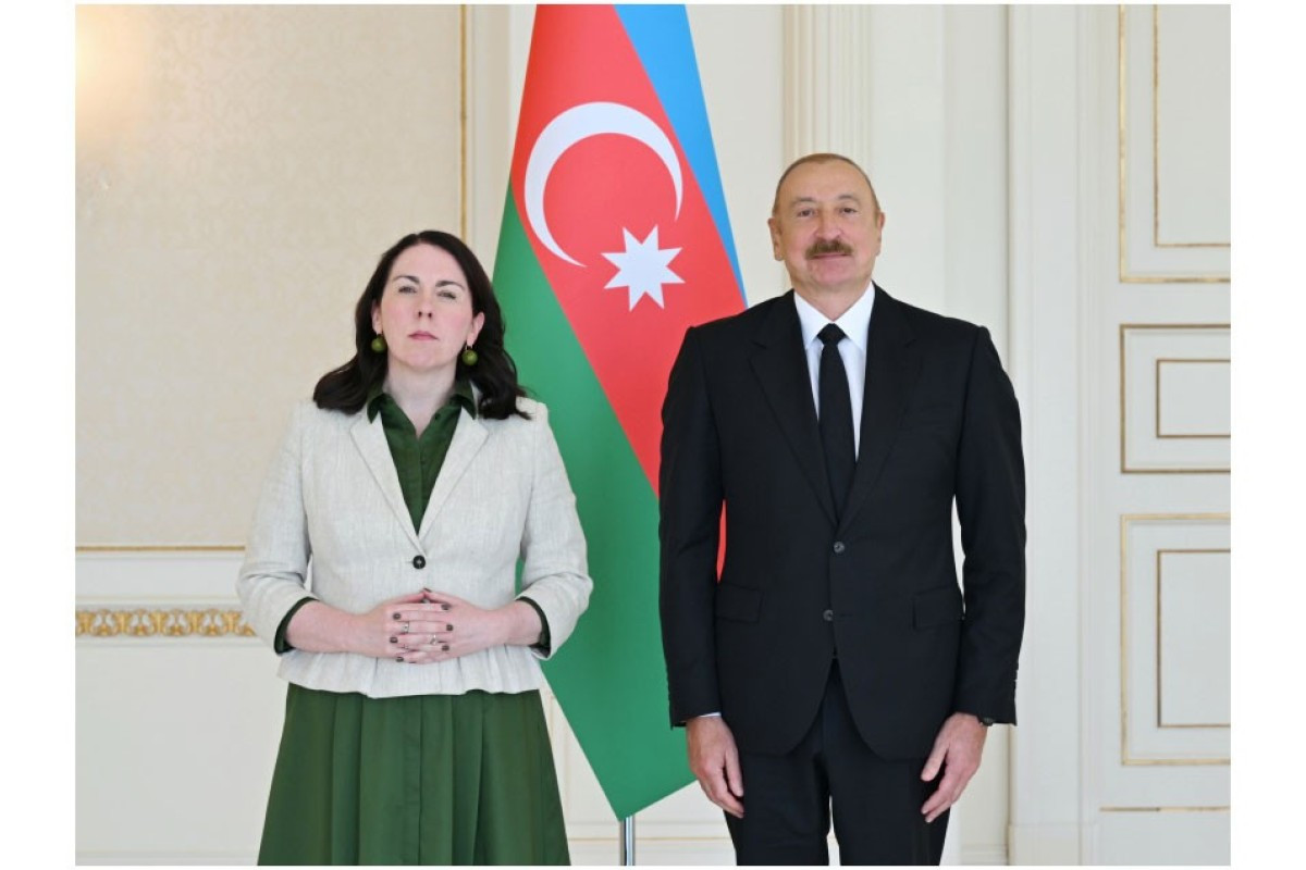 Azərbaycan Prezidenti İrlandiyanın yeni səfirinin etimadnaməsini qəbul edib 