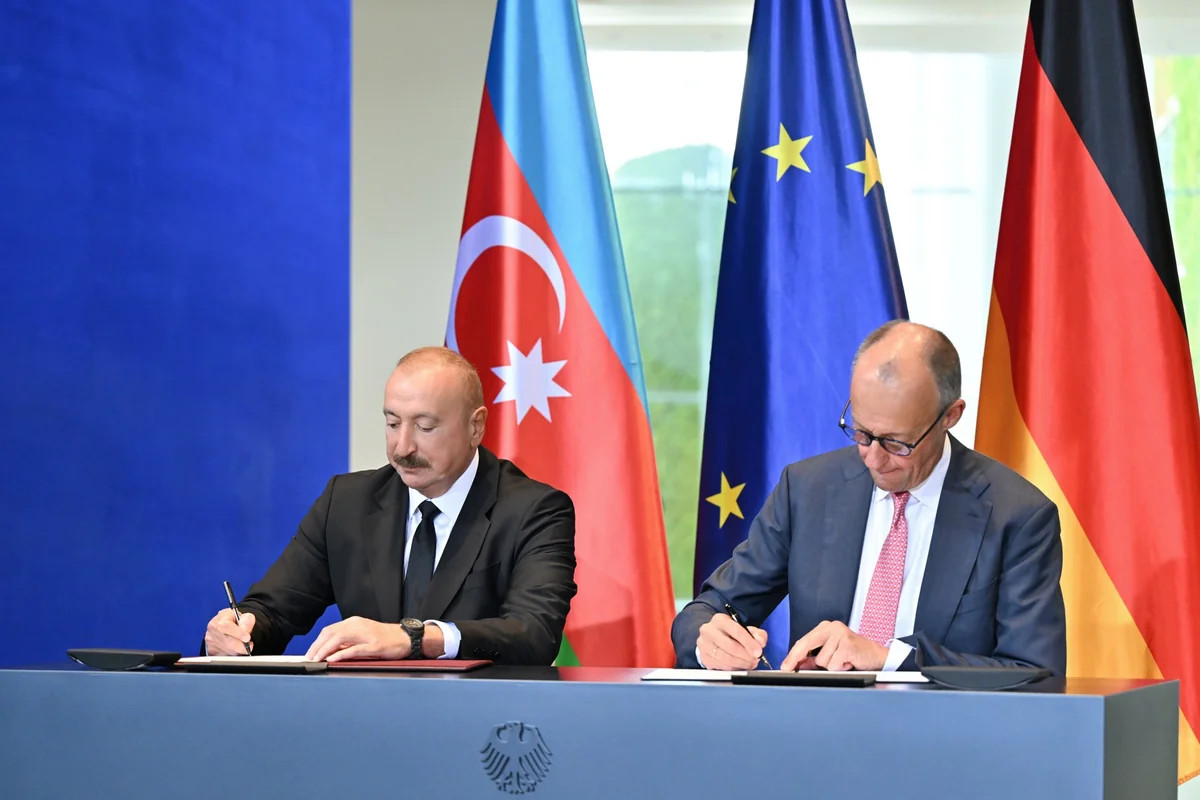 Azərbaycan və Almaniya arasında strateji tərəfdaşlıq üzrə Birgə Bəyannamə imzalanıb - YENİLƏNİB