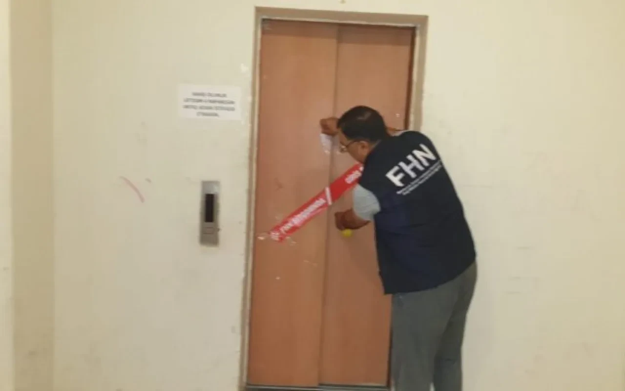 Bakıda yaşayış binasında 6 liftin fəaliyyəti dayandırıldı&nbsp;