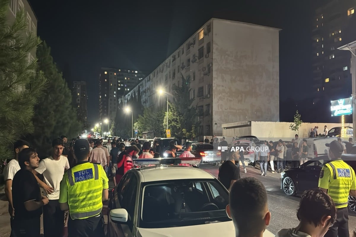 Bakıda zəncirvarı qəza olub - FOTO 