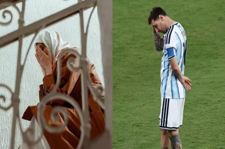 Kişi vədinə əməl etdi: Argentina uduzdu, arvadını boşadı 