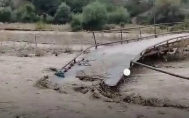 Tovuzda sel körpünü dağıtdı - Kəndin rayonla əlaqəsi kəsildi 