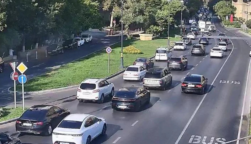 Bakıda 3 istiqamətdə tıxac var - SİYAHI&nbsp;