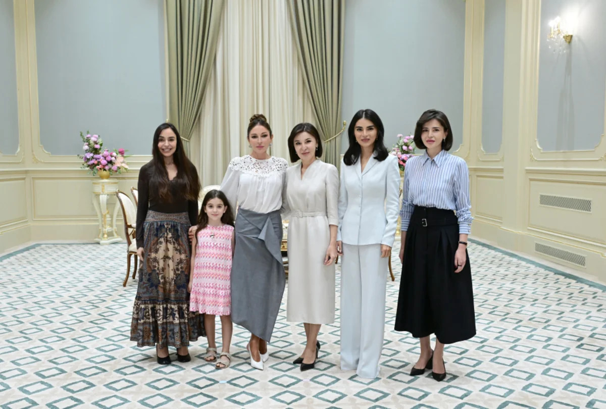 Daşkənddə Azərbaycanın və Özbəkistanın birinci xanımlarının təkbətək görüşü olub&nbsp;