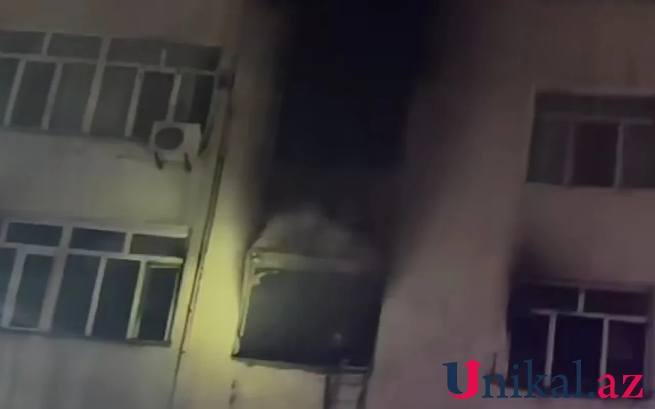 Bakıda evini qəsdən yandıran kişi dispanserə yerləşdirildi