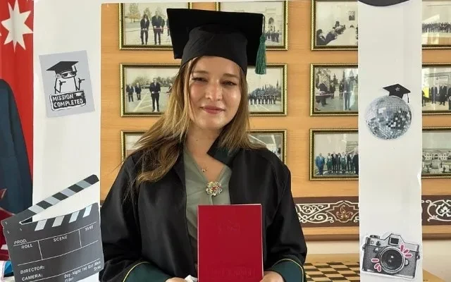 Şəhid anası tələbə adını qazandı - FOTO&nbsp;
