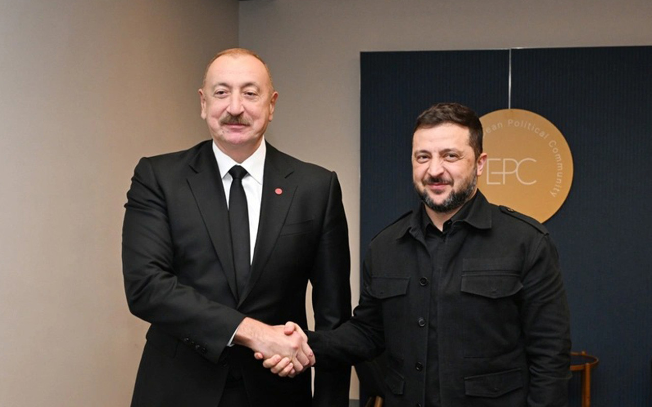 Zelenski İlham Əliyevə təşəkkür etdi 