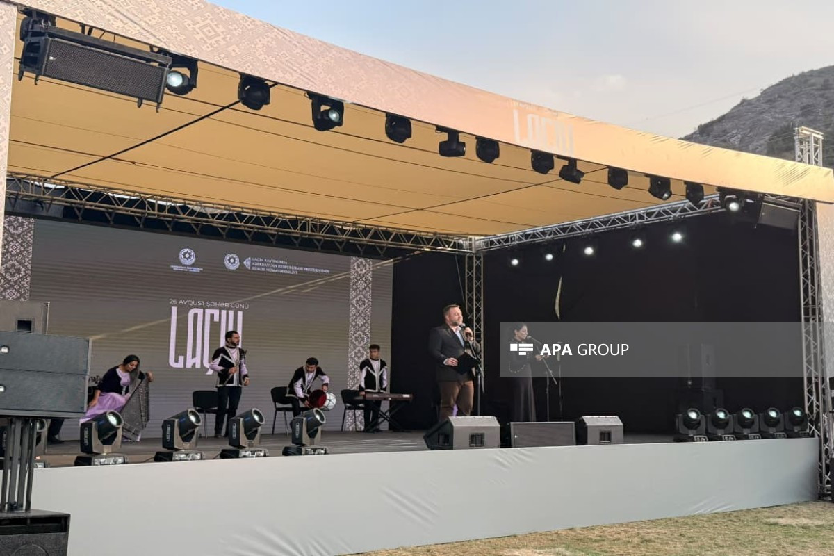 Laçında Şəhər Günü münasibətilə konsert keçirilib - FOTO
