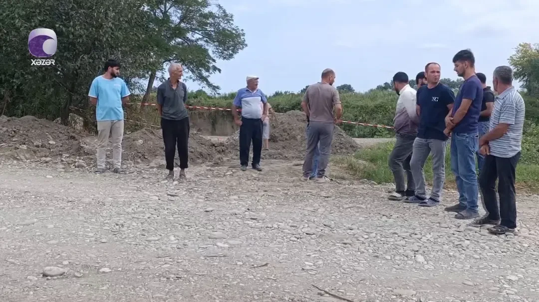 Xaçmaz sakinləri Qusarçayın yatağında baş verən dəyişikliklərdən narazıdırlar - VİDEO&nbsp;
