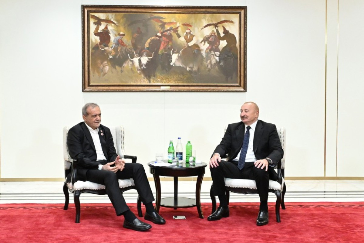 Pezeşkian: İran Azərbaycanla bütün sahələrdə münasibətləri genişləndirməkdə maraqlıdır&nbsp;