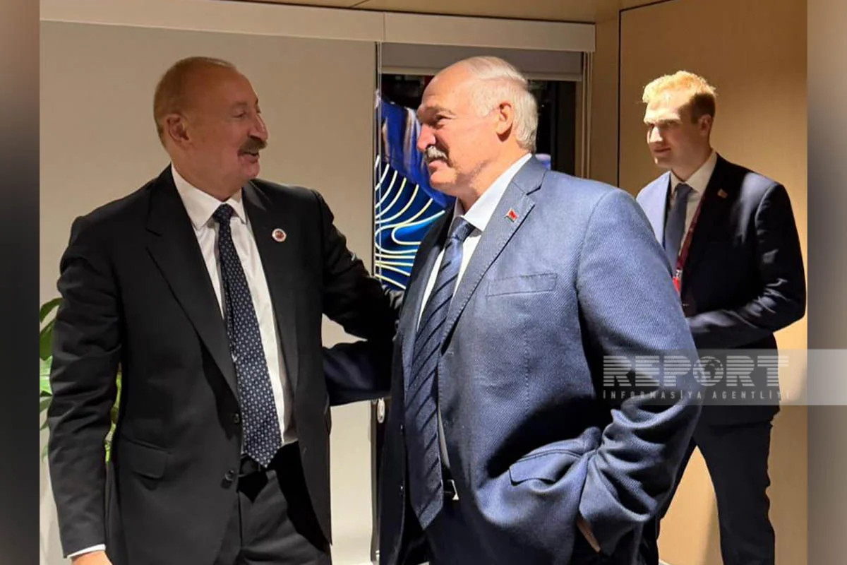 Bişkekdə Azərbaycan və Belarus prezidentlərinin görüşü olub&nbsp;
