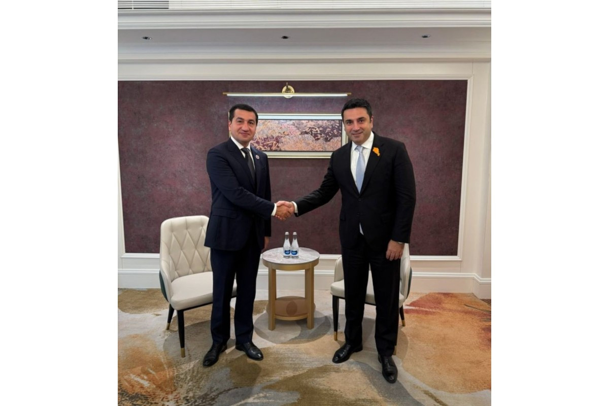 Hikmət Hacıyevlə Alen Simonyan arasında görüş keçirilib&nbsp;