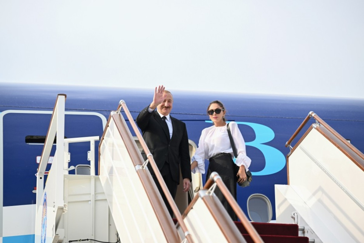 Prezident İlham Əliyevin Qırğızıstana səfəri başa çatıb 