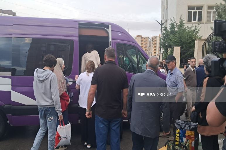 Ağdam şəhərinə növbəti köç karvanı yola salınıb&nbsp;