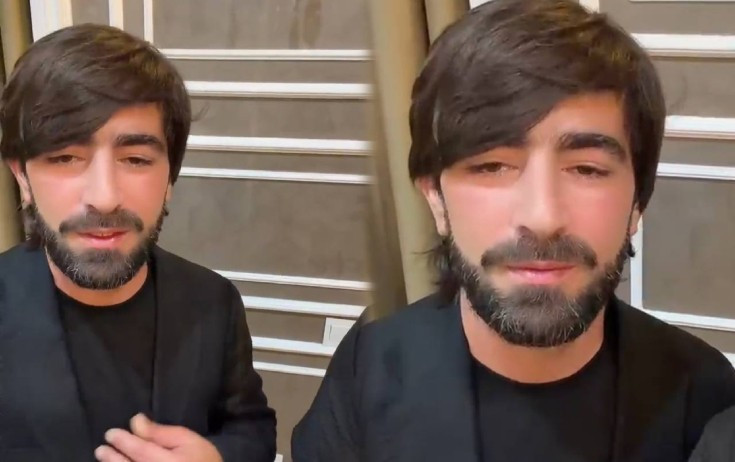 Reper Elşad Xosenin videosu yayıldı