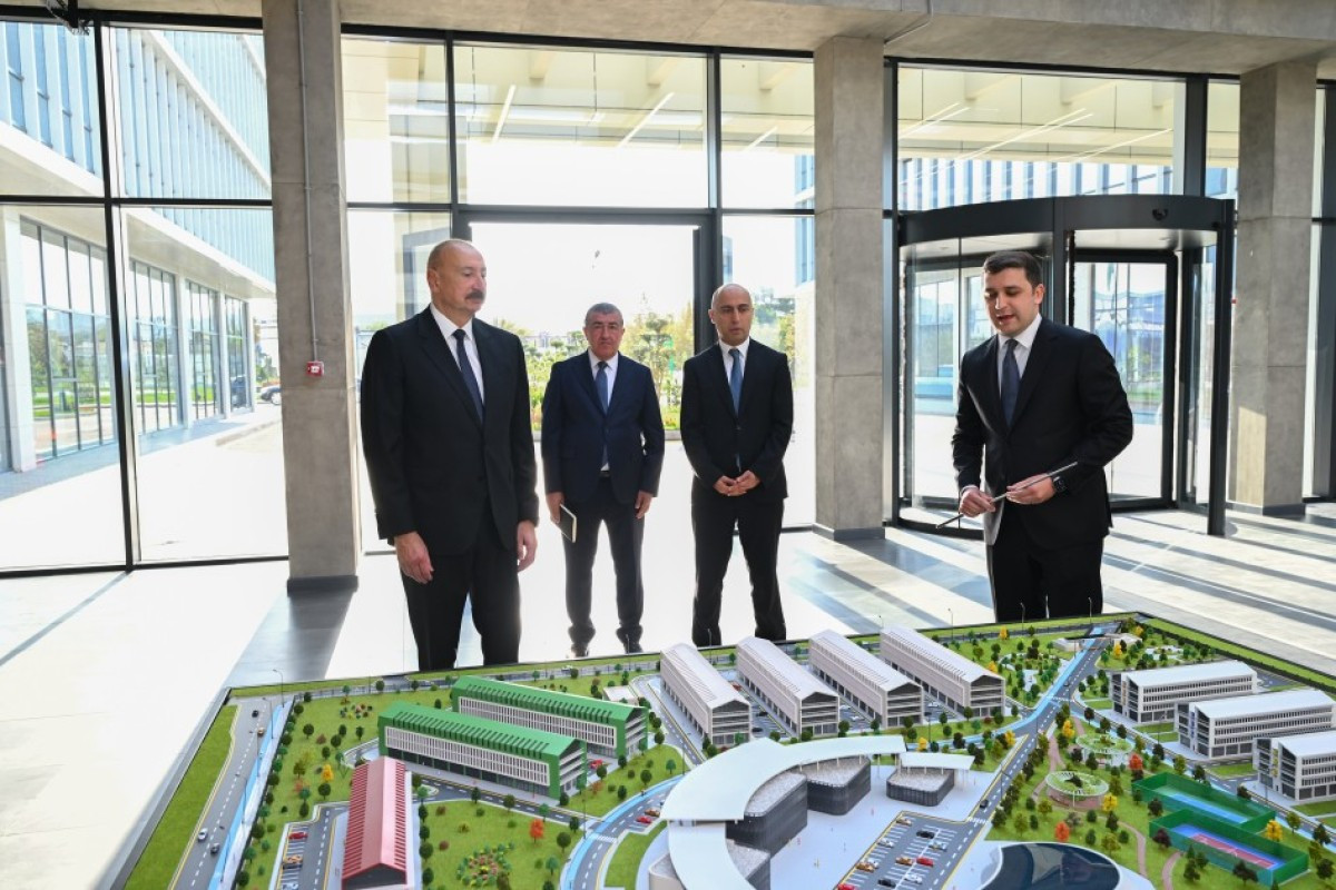 Prezident İlham Əliyev açılışda iştirak edib 