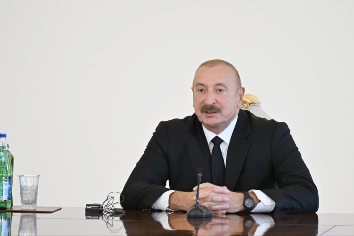 Azərbaycan Prezidenti: Biz heç kimin qabağında baş əymirik və əyməyəcəyik&nbsp;