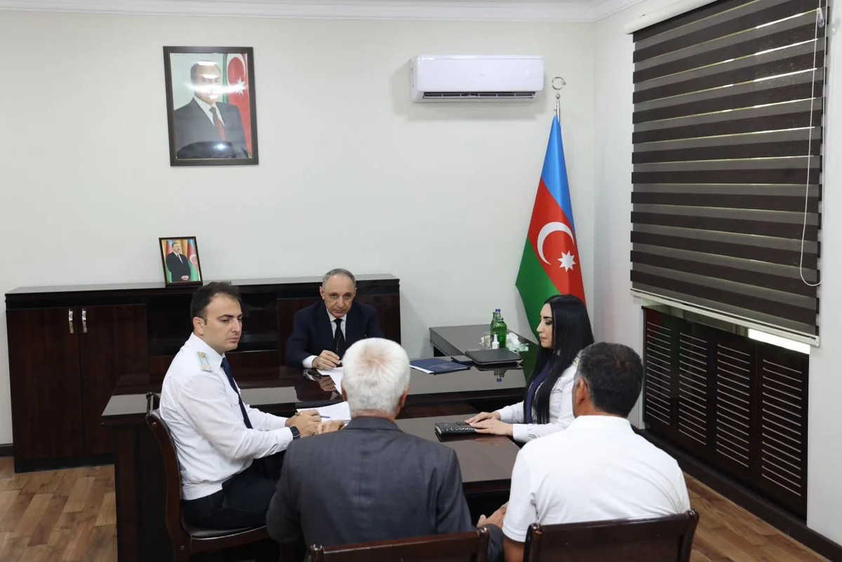 Kamran Əliyev Şamaxıda vətəndaşları qəbul edib&nbsp;