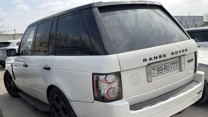 99-RU-777 nömrəli “Range Rover” müsadirə olunub, yarı qiymətə satışa çıxarılıb – Alan yoxdur
