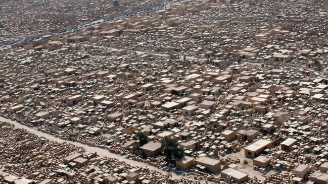 Bir şəhər boyda: 1400 ildir böyüyən qəbiristanlıq 