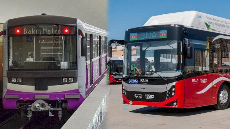 Bu şəxslər üçün avtobus və metro pulsuzdur&nbsp;