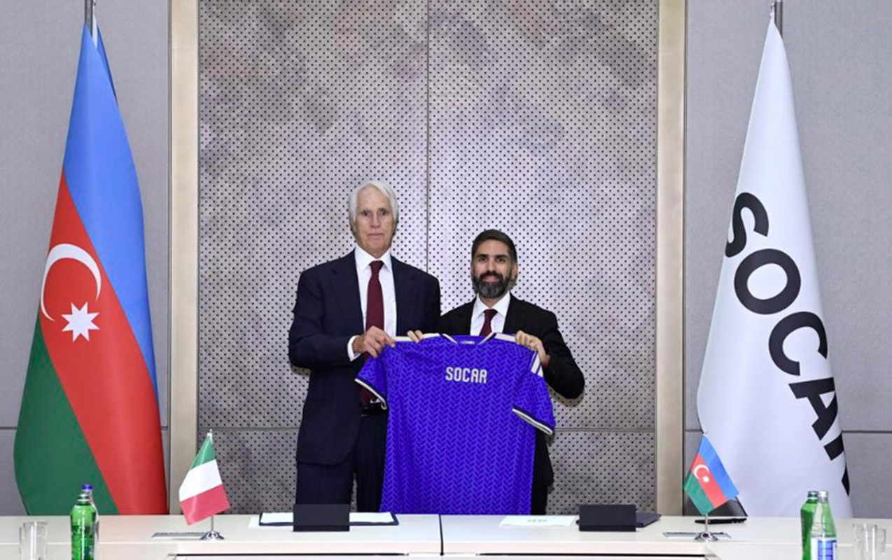 SOCAR İtaliya millisinin sponsoru olacaq