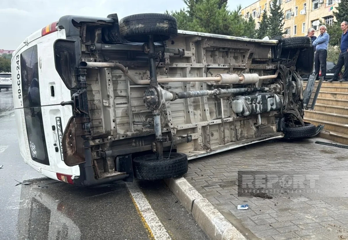 Sumqayıtda ağır qəza olub&nbsp;