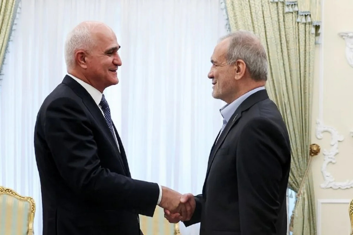 Şahin Mustafayev İran Prezidenti ilə görüşüb 
