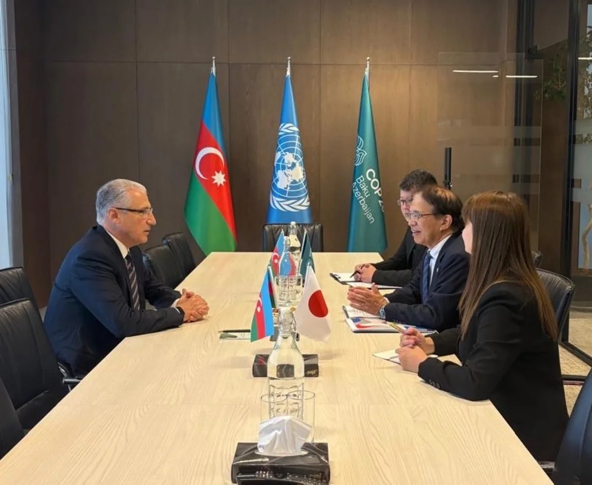 Muxtar Babayev Yaponiyanın Azərbaycandakı səfiri ilə görüşüb&nbsp;