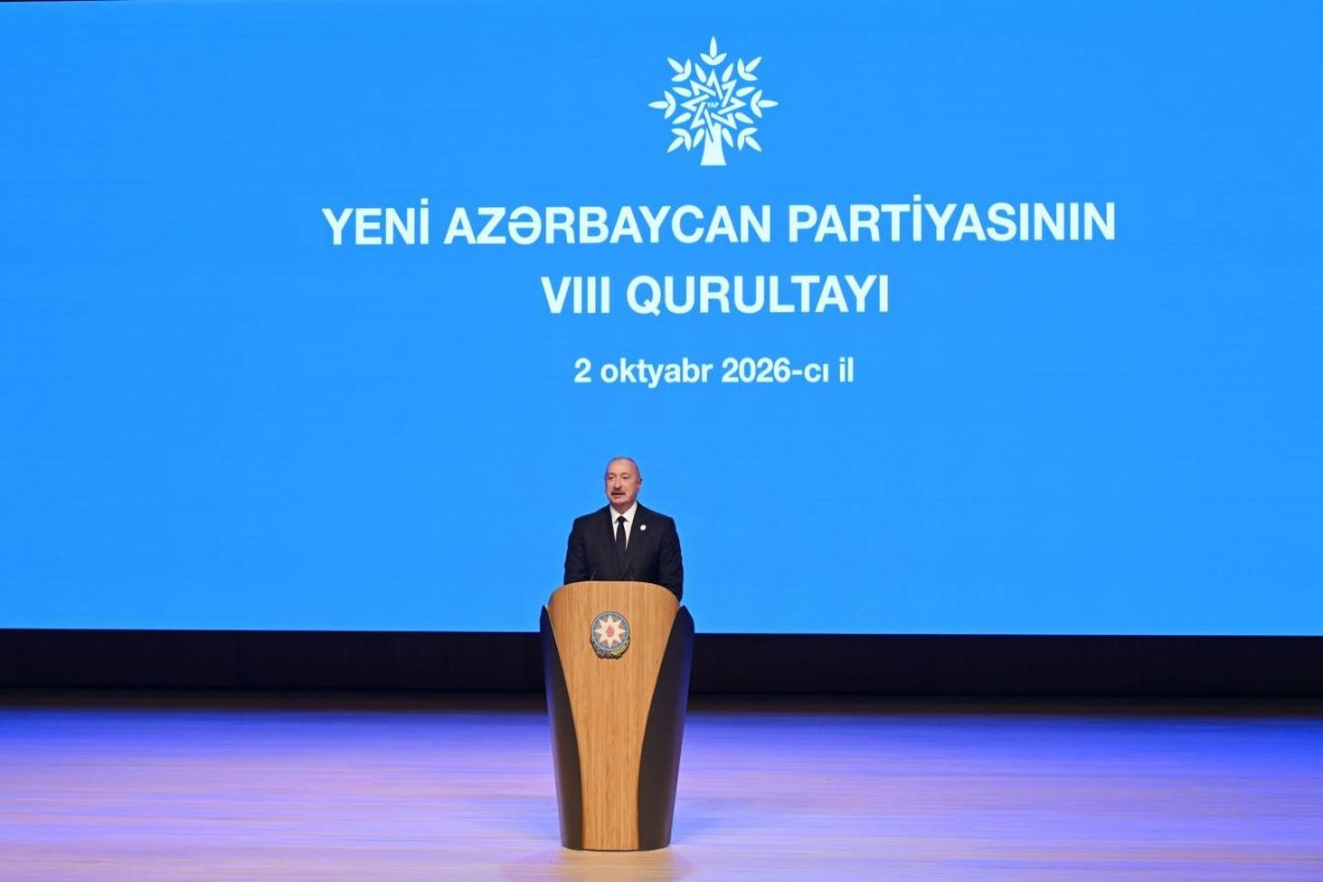 Prezident İlham Əliyev çıxış edir   — YENİLƏNİR
