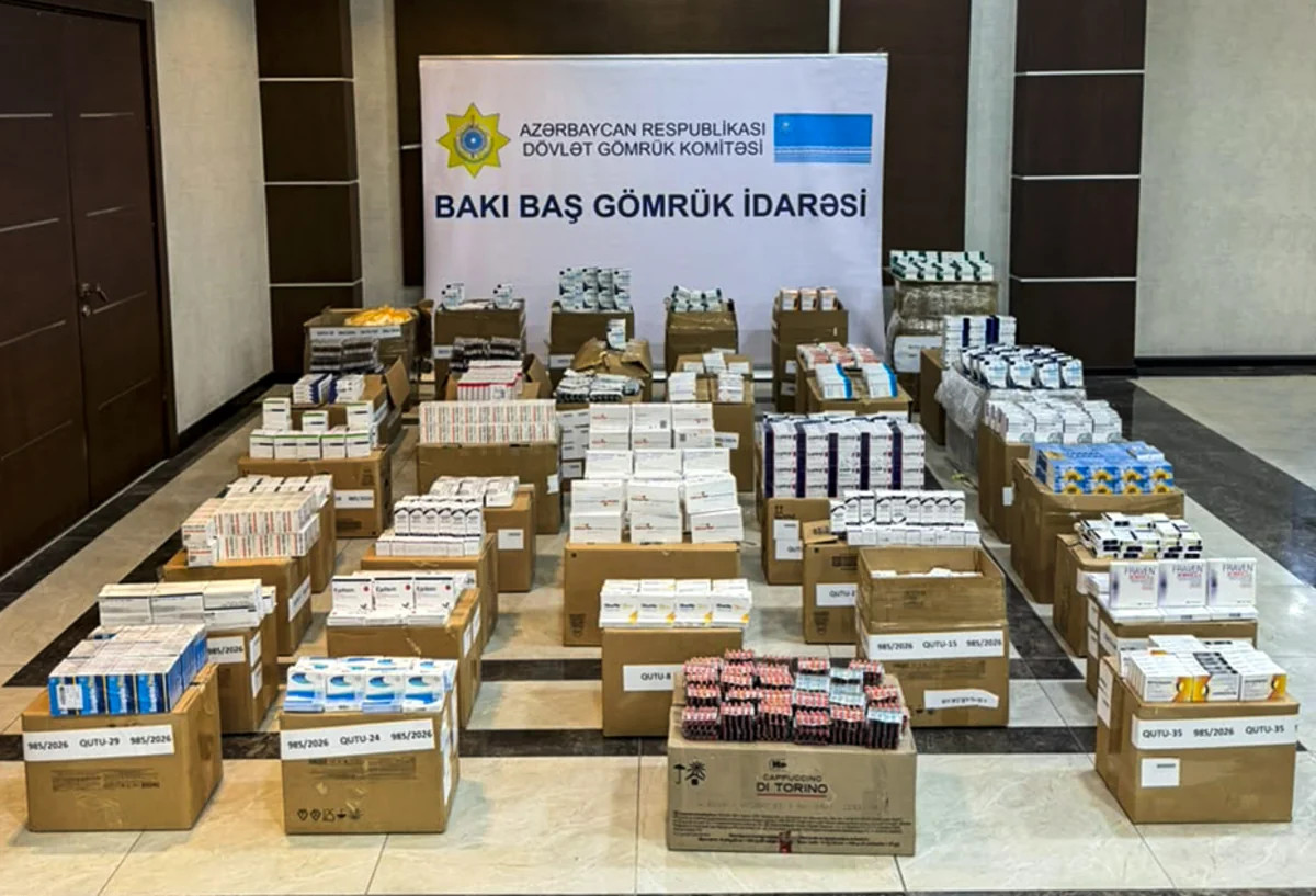 Gömrükdə yarım milyon manatdan artıq dəyəri olan dərman aşkarlanıb