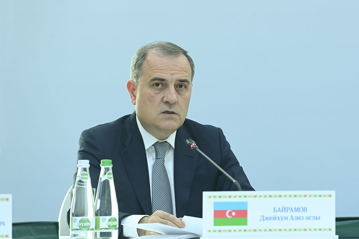 Ceyhun Bayramov MDB Xarici İşlər Nazirləri Şurasının iclasında çıxış edib - FOTO 
