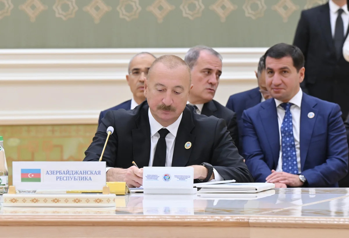 Azərbaycan və Mərkəzi Asiya Dövlət Başçılarının 8-ci Məşvərət görüşündən sonra sənədlər imzalanıb&nbsp;